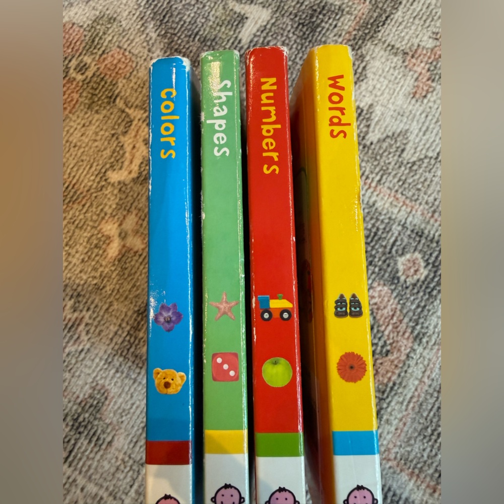 Bright baby touch and feel book set